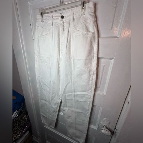 NWTs LPA x GRLFRND Marisol Jean in Vintage White Size 29 - Picture 3 of 11